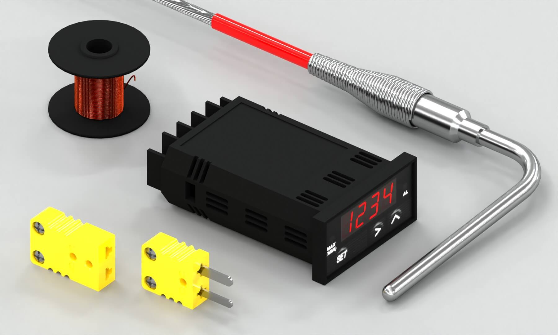 Rectangular Digital Gauge Kits - Diesel