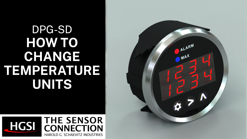 How to Change the Temperature Units on the DPG-SD Series Digital Pyrometer Video Thumbnail