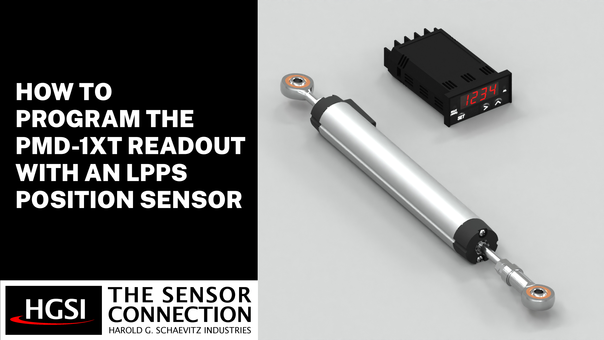 How to Program PMD1XT Readout with LPPS Series Linear Potentiometer Video Thumbnail
