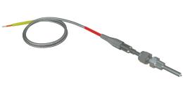 2.5 inch Straight Exhaust Gas Temperature EGT Probe with Compression Fitting