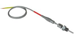 .125 inch Compact Exhaust Gas Temperature EGT Probe with Compression Fitting