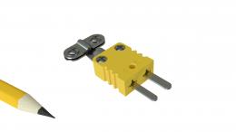 Type K Thermocouple Mini Male Plug Connector